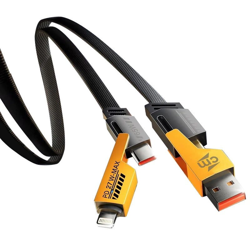 🇵🇰 Azadi Sale – Buy 2-Fast Charging 4-in-1 Multi Cables-| RS-800