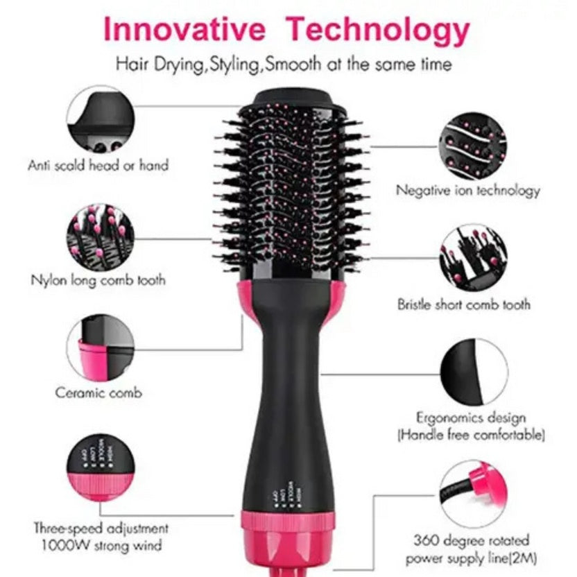 One Step Hot Air Brush (3-in-1 Hair Styling Tool)