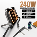 240W Type C to C Cable with 360 Degree Aluminium Stand | Rs-995