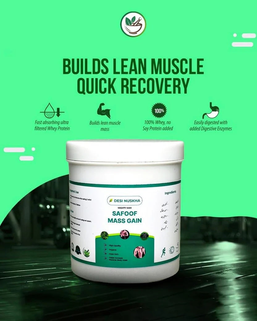SAFOOF MASS GAIN -HERBAL PRODUCT