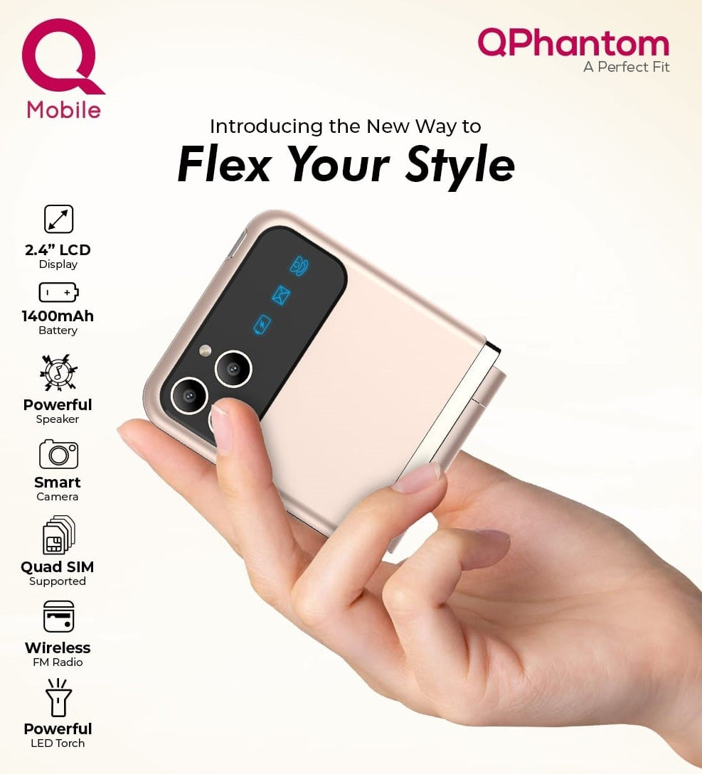 Q-Mobile Phantom                       (Rs-3945)