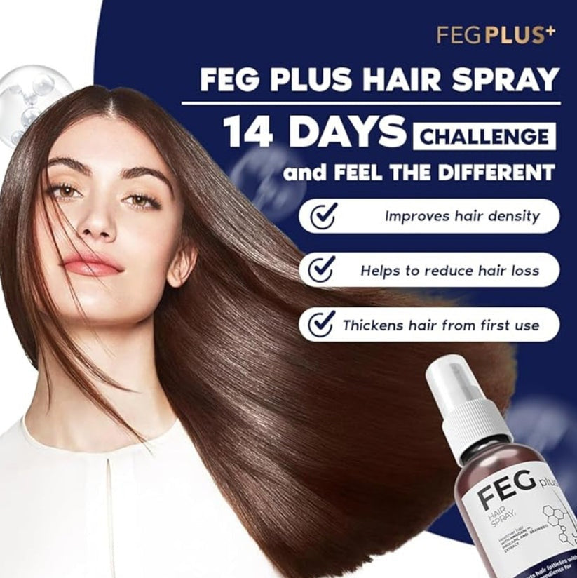 FEG-PLUS HAIR SPRAY