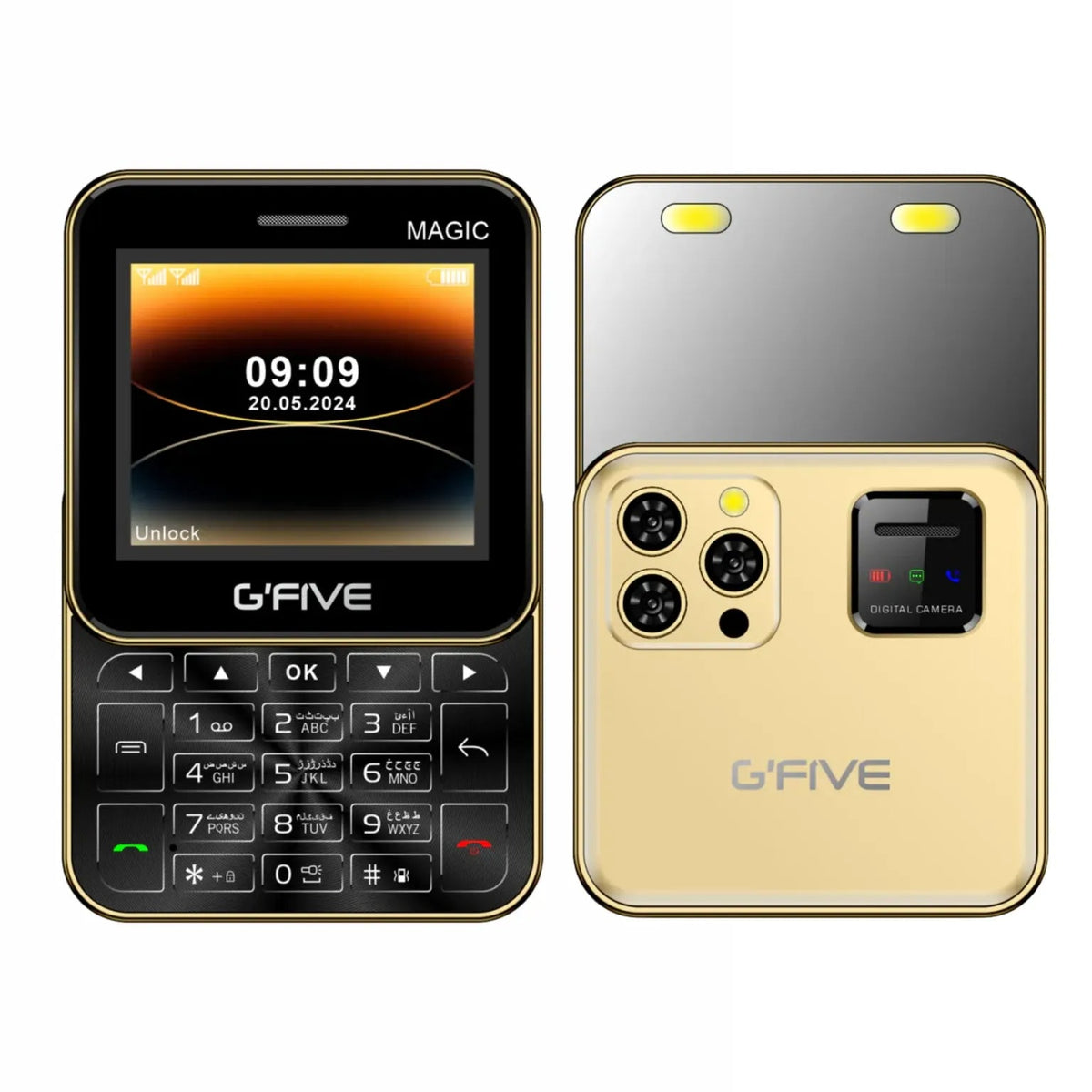 Gfive Magic | Slide Phone | Dual Sim | Official PTA Approved |RS-3595