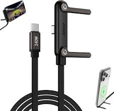 240W Type C to C Cable with 360 Degree Aluminium Stand | Rs-995