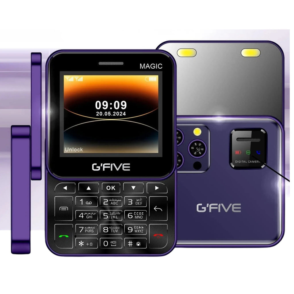 Gfive Magic | Slide Phone | Dual Sim | Official PTA Approved |RS-3595